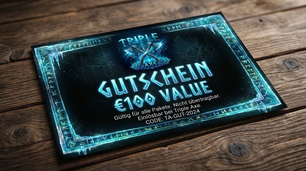 Gutschein erwerben für Tripple Axe